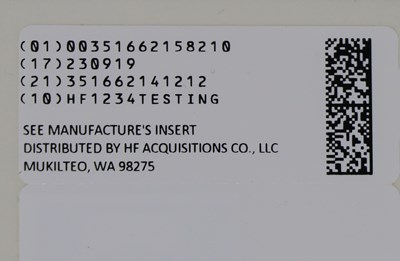 Label (51662 1582 1 Rfid)